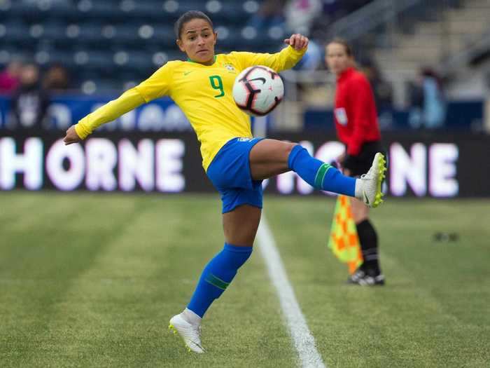 10. Debinha - North Carolina Courage and Brazil