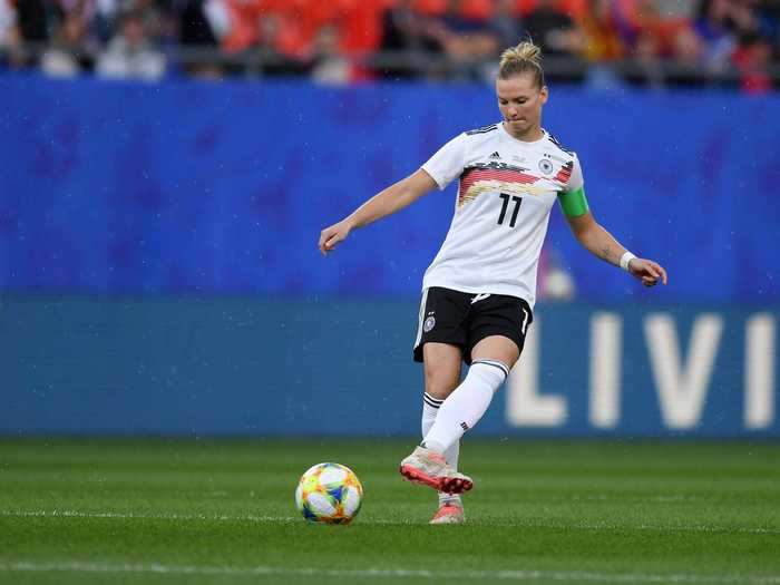 18. Alexandra Popp - Wolfsburg and Germany