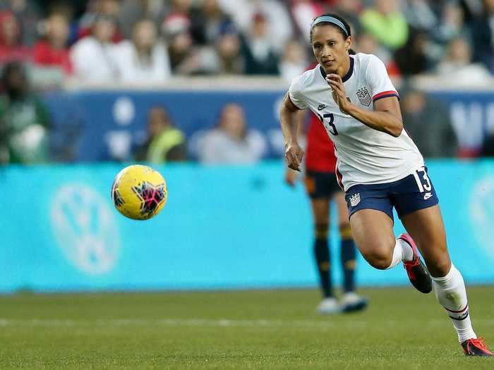 23. Lynn Williams - North Carolina Courage and United States