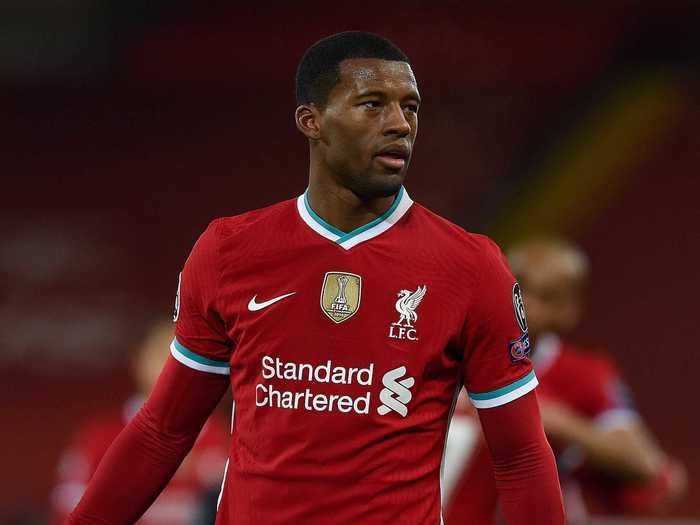 23. Georginio Wijnaldum - Liverpool and The Netherlands