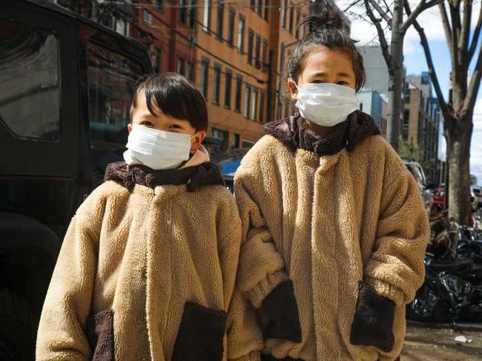 Twenty-five New Yorkers showed us how they protected themselves with ski goggles, hand-sewn masks, and N95s as they ventured outside for work as essential employees, fresh air, and groceries during the early days of the pandemic.