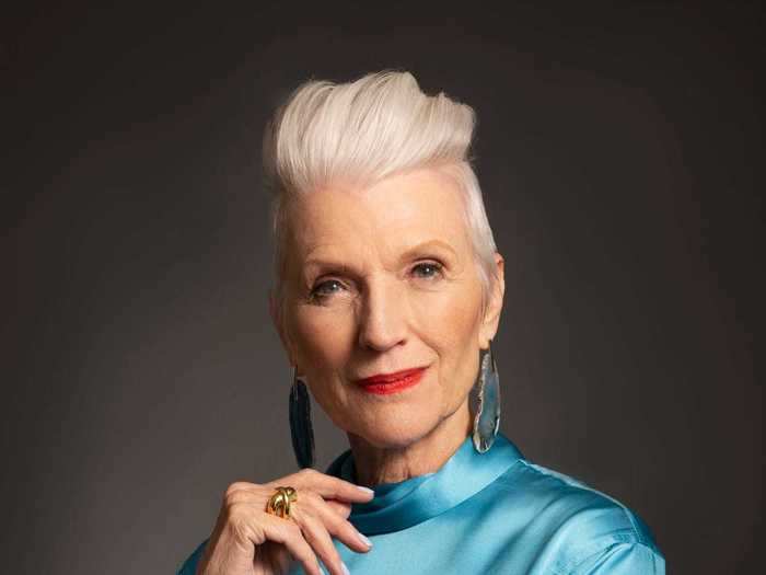 The supermodel Maye Musk, Elon Musk