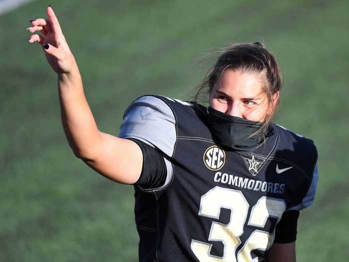 December 12: Sarah Fuller becomes the first woman to score in a Power 5 college football game