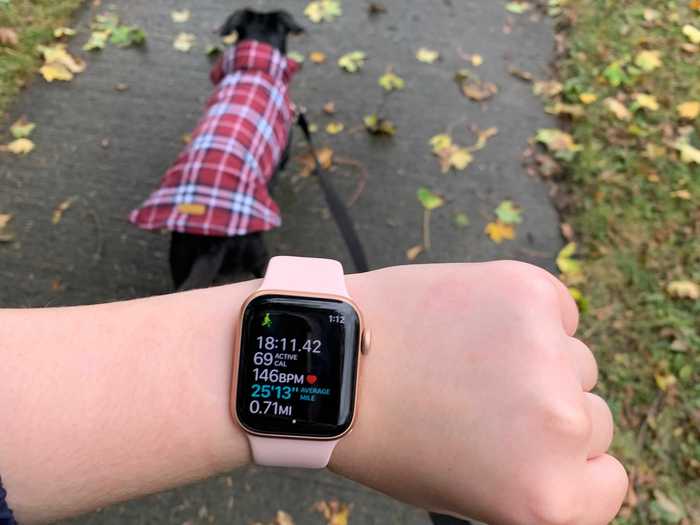 Using my Apple Watch during daily walks with my dog has been by far the most useful aspect of the device for me.