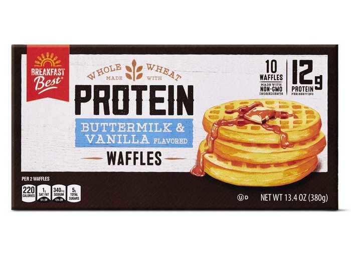 The Breakfast Best protein buttermilk-and-vanilla waffles can help fuel your fitness goals.