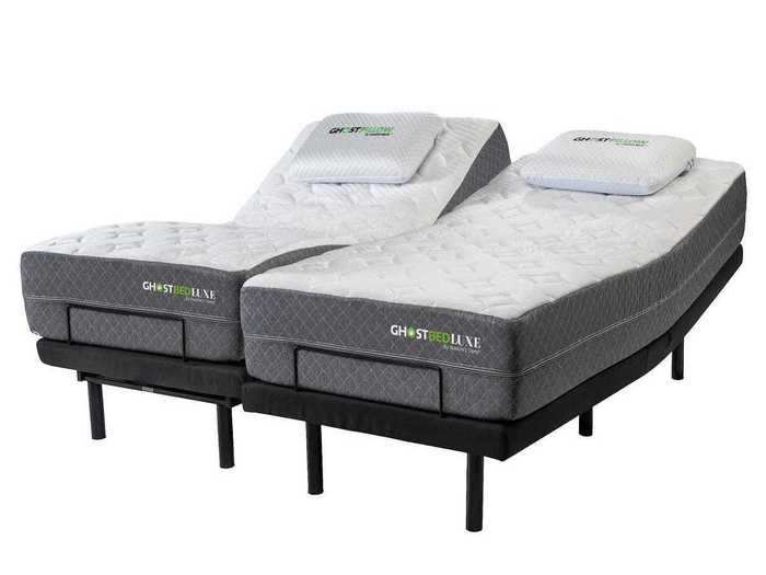 This split king memory foam mattress from Costco gives individual options to couples sharing a bed.