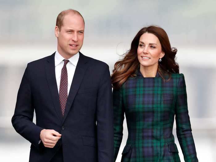 In 2019, Middleton wore a tartan coat for a visit to Scotland.