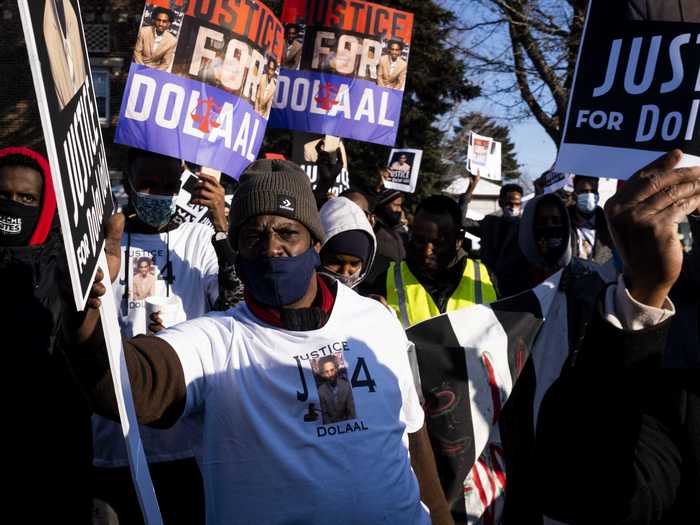 Senator-elect Omar Fateh told protesters on Sunday that "this fight is not just a one-day thing" and if "If folks in the City Council are not standing up to MPD, vote them the hell out."