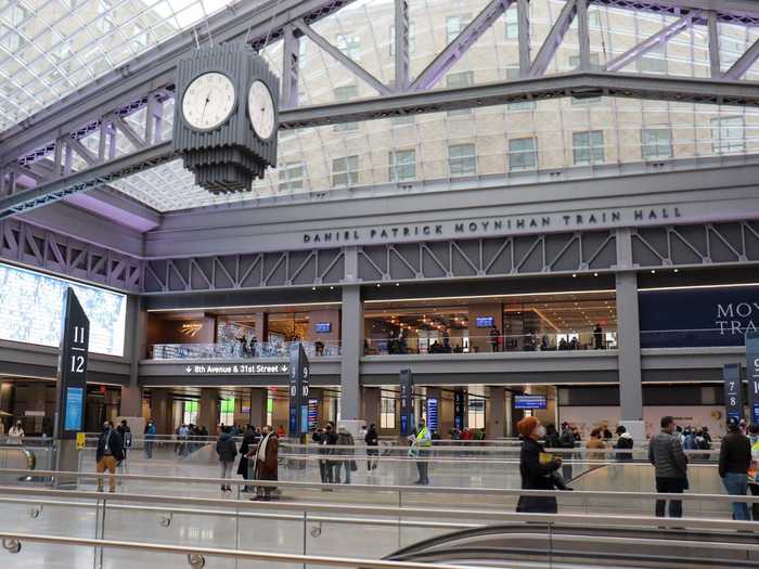 The train hall is a welcomed sight for New Yorkers who