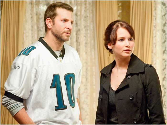 Lawrence and Cooper teamed up once again for "Silver Linings Playbook."