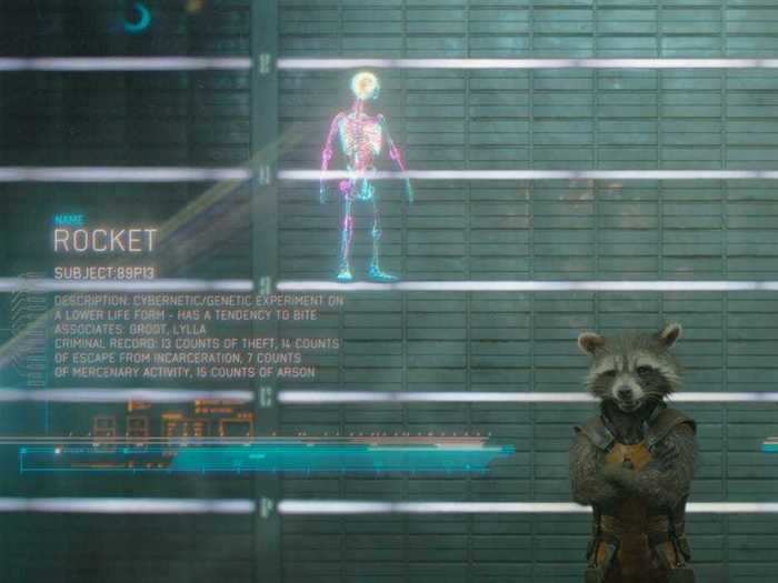 Cooper made his debut as Rocket, an outlaw with a hidden heart of gold, in "Guardians of the Galaxy."