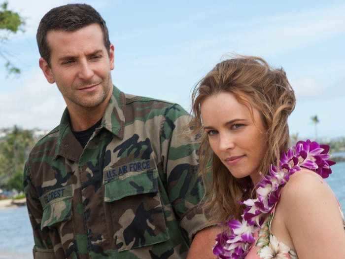 Cooper stars as Brian Gilcrest, a military contractor, in "Aloha."