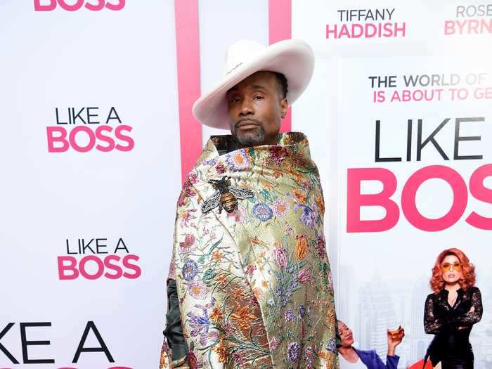 For the premiere of his film, "Like a Boss," Porter turned to an original fashion designer.