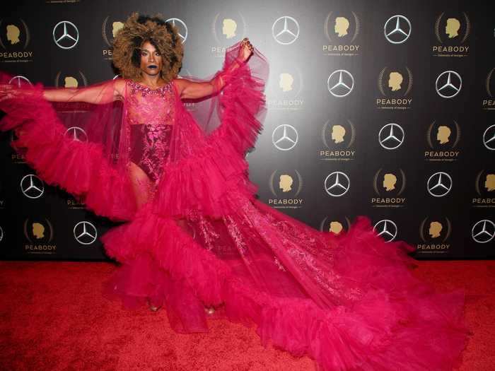 Porter was ready to make a statement at the 2019 Peabody Awards.