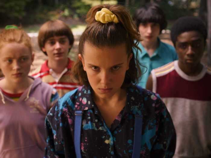 4. (tie) "Stranger Things" season three - 64 million*