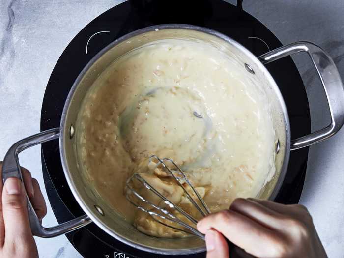 A warming, traditional French butter sauce called beurre blanc is an easy pairing with Champagne or sparkling wine.