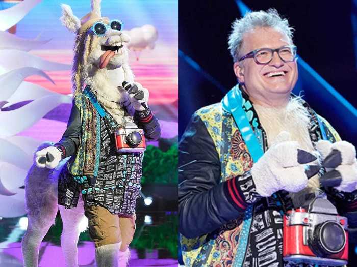 Not even a four-legged llama costume could stop Drew Carey from slaying the "Masked Singer" stage during season three.