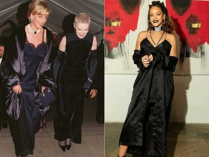 Rihanna, who has spoken of her appreciation for Princess Diana