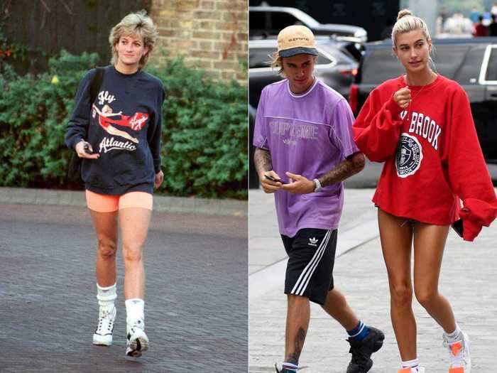 Hailey Bieber has channeled Princess Diana