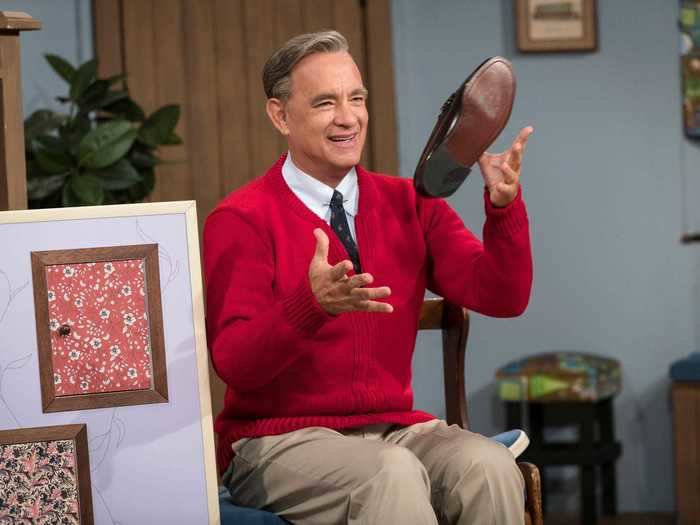 11. Fred Rogers in "A Beautiful Day in the Neighborhood" (2019)