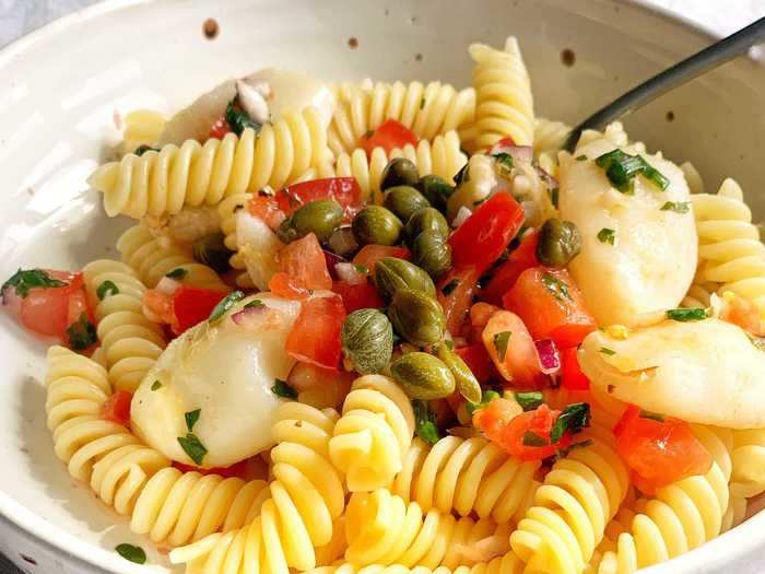Capers can also add a briny taste to pasta dishes.