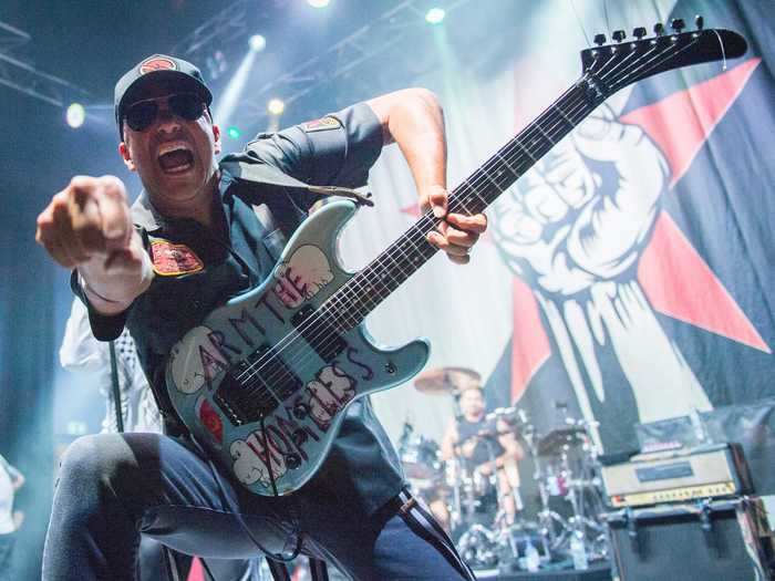 Tom Morello of Rage Against the Machine also graduated from Harvard with honors.