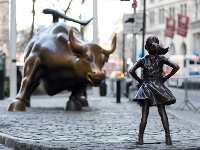 The "Fearless Girl" statue was a major inspiration for this iteration of the series.