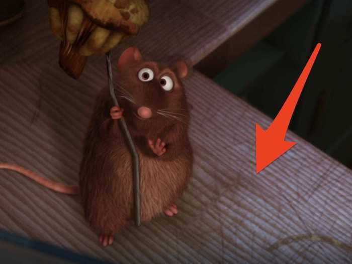 Furniture in the movie is detailed to show age, wear, and claw marks.