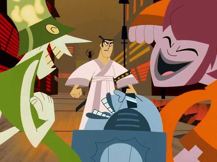 "Samurai Jack" is an animated series about a young samurai