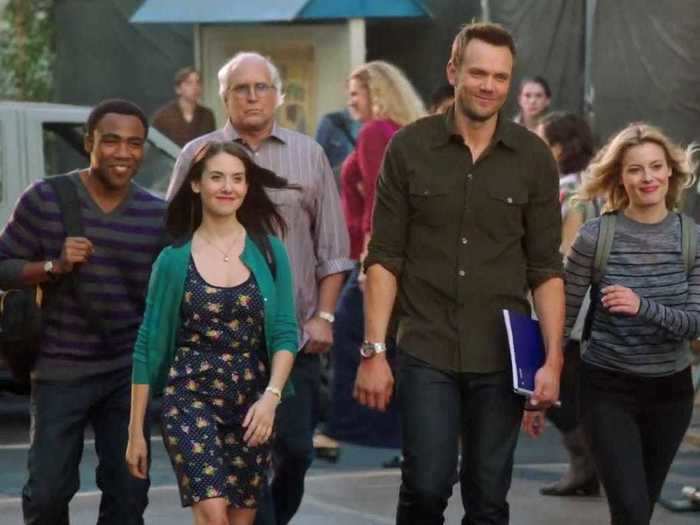 "Community" is a self-aware comedy set at a community college.