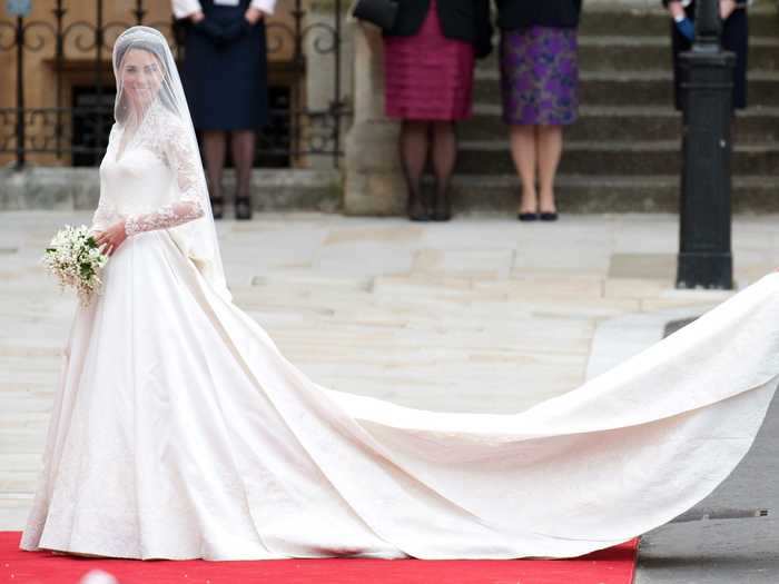 2011: Kate Middleton became HRH The Duchess of Cambridge upon her wedding to Prince William on April 29, 2011. She also became a Princess of the United Kingdom, although she doesn