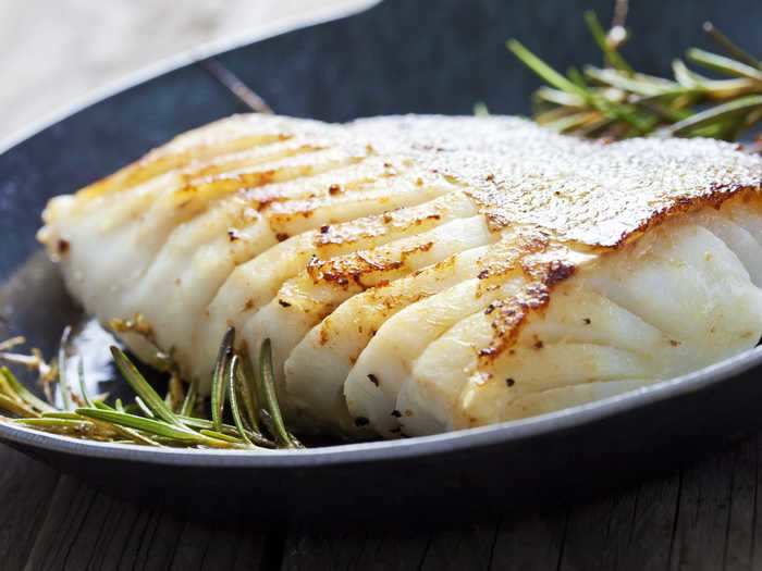 Cod could also be an option for dinner.