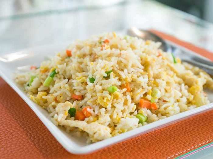 Although it may sound counterintuitive, you can make fried rice in the microwave.