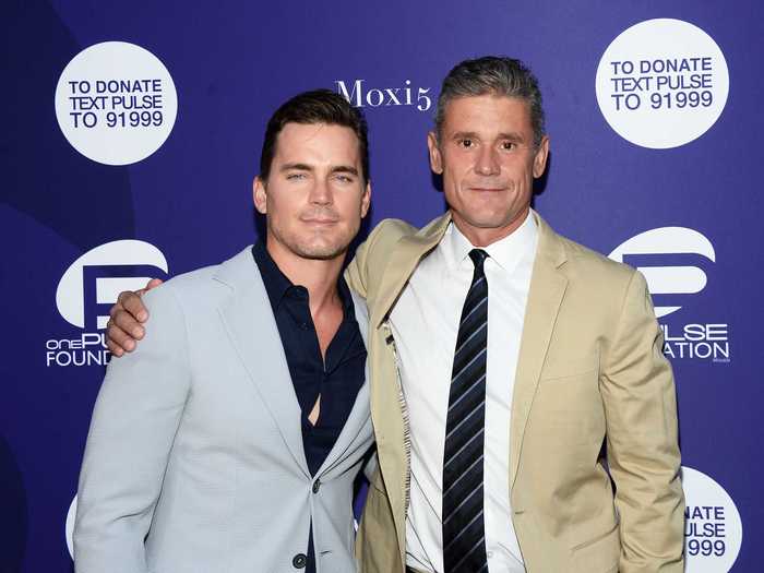 Matt Bomer and Simon Halls are also 13 years apart.