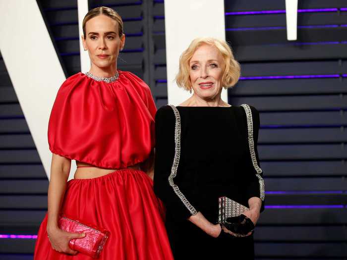 Sarah Paulson is almost 32 years younger than her partner, Holland Taylor.