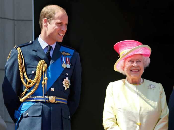 January 2020: Prince William attended the Queen