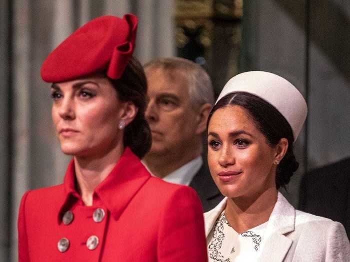 March 2019: The royal women were pitted against each other in the media.