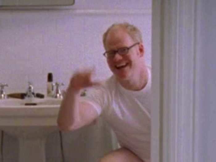 Comedian Jim Gaffigan played a guy whose lack of boundaries leads Miranda to break up with him.