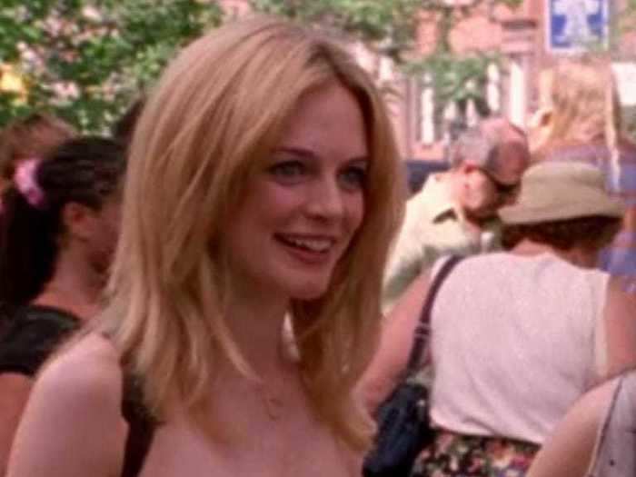 Heather Graham played herself at the height of her fame in the early 2000s.