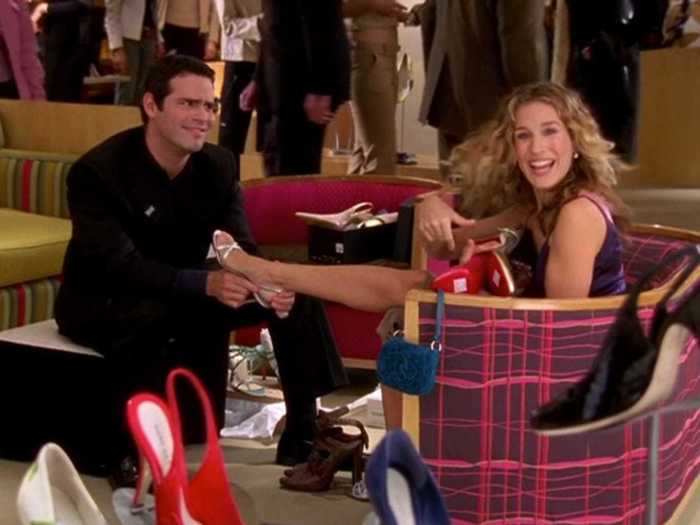 Andy Cohen is a longtime friend of Sarah Jessica Parker, which led to his blink-and-you-might-miss-it appearance as a shoes salesman.