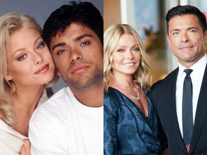 Mark Consuelos and Kelly Ripa met in 1995 as co-stars.