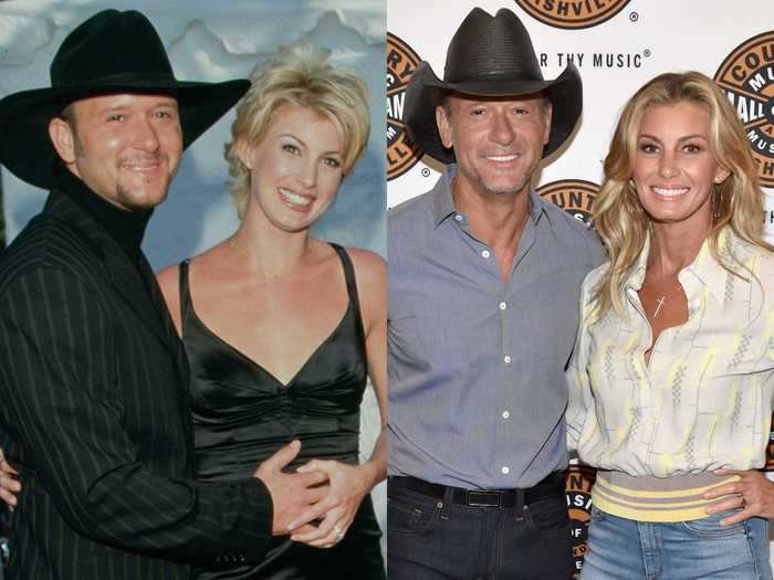 Tim McGraw and Faith Hill have been happily married since 1996.