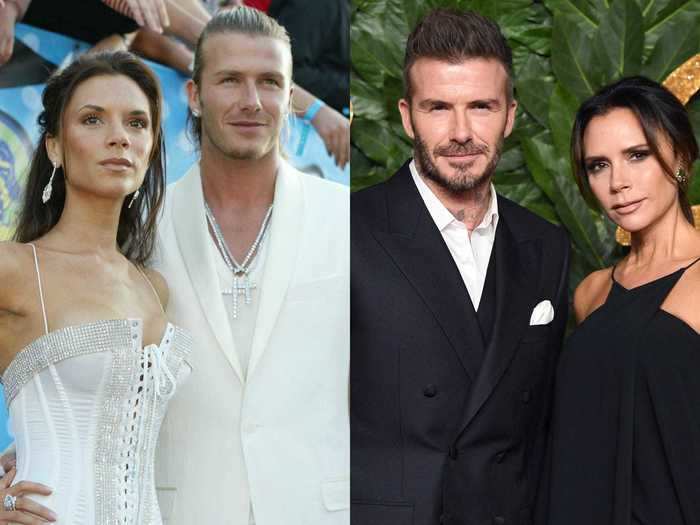 David and Victoria Beckham have also been together for two decades.