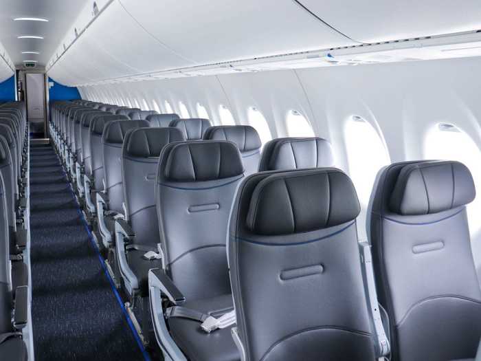 The two-seat pairs offer the best of both worlds with great views from the window and easy access to the aisle with no middle seat to jump over.