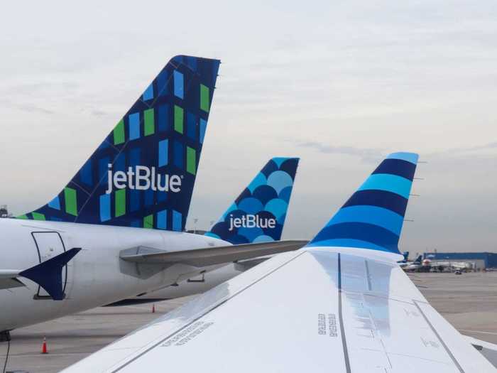 And those gazing out of said windows will notice that the tail design is also replicated on the winglets, a first for a JetBlue aircraft.