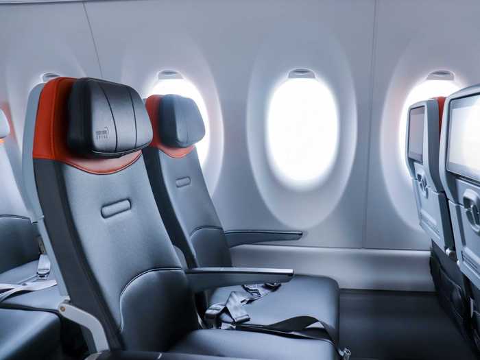 The first four rows and 24 seats are dedicated to the even more space cabin.