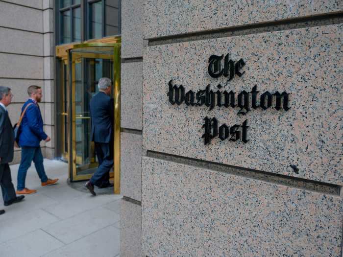 Bezos is the owner of the Washington Post.