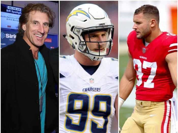 Former Miami Dolphins defensive end John Bosa has two sons, Joey and Nick, who are currently playing in the NFL.