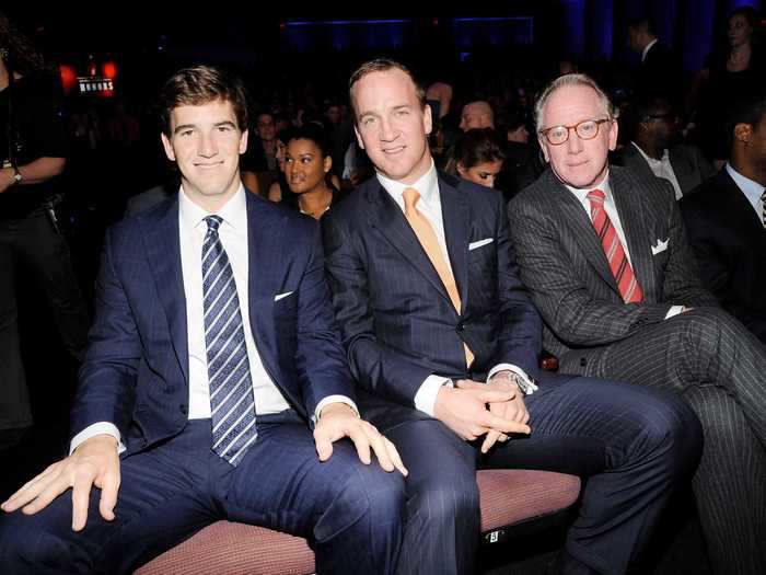 Peyton and Eli Manning