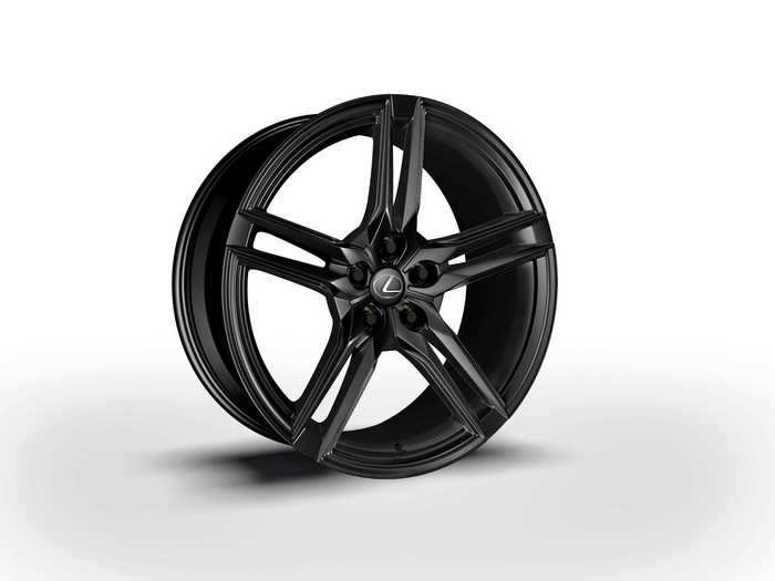 The forged-alloy wheels, for example, are 21 inches in diameter.